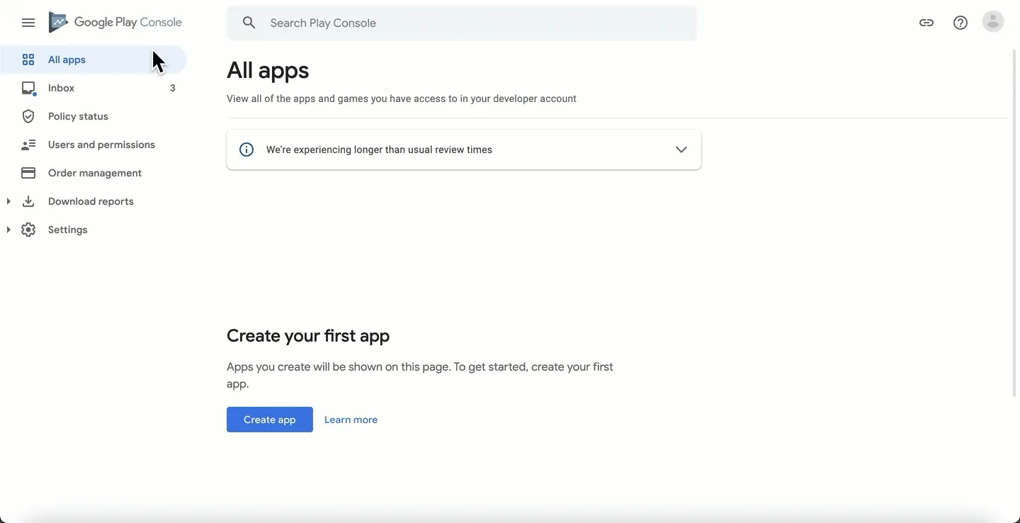API Access Step 1